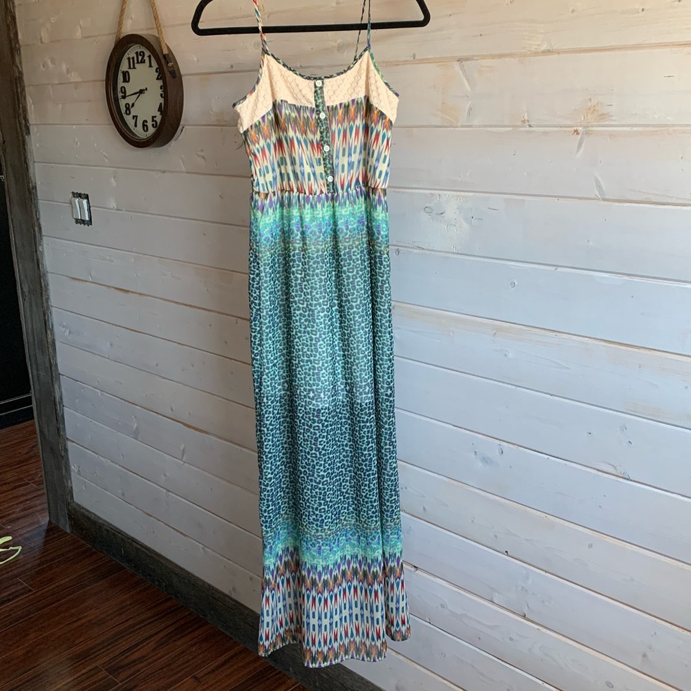 Streetwear Society | Cheetah Print Patterned Maxi Dress